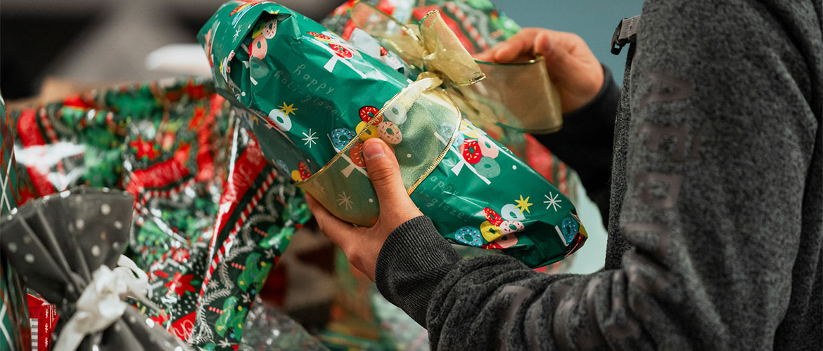 BCBSNM employees organize a holiday gift drive for residents in need